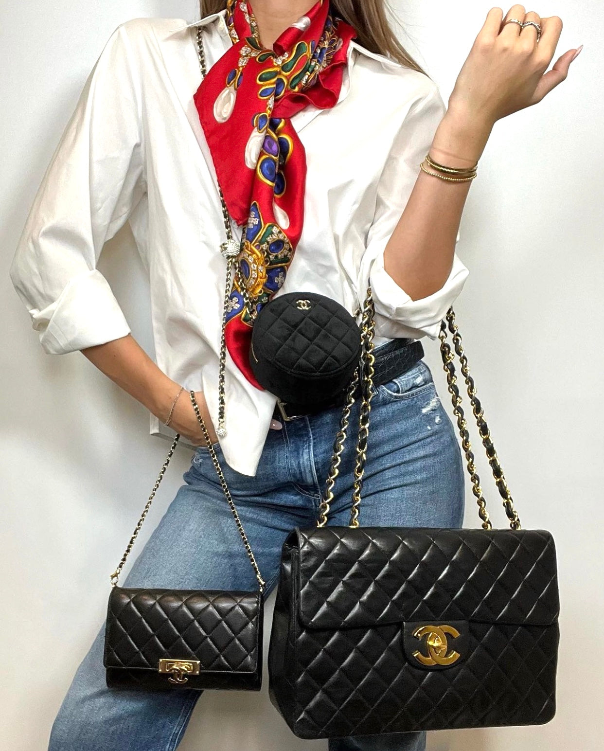 Chanel Black Vintage Kelly Bag – The Refind Closet