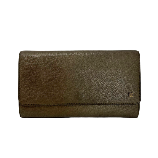 Celine Bronze Trifold Wallet