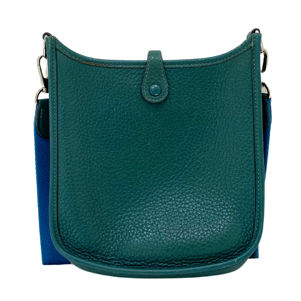 Hermes Teal Small Evelyn TPM