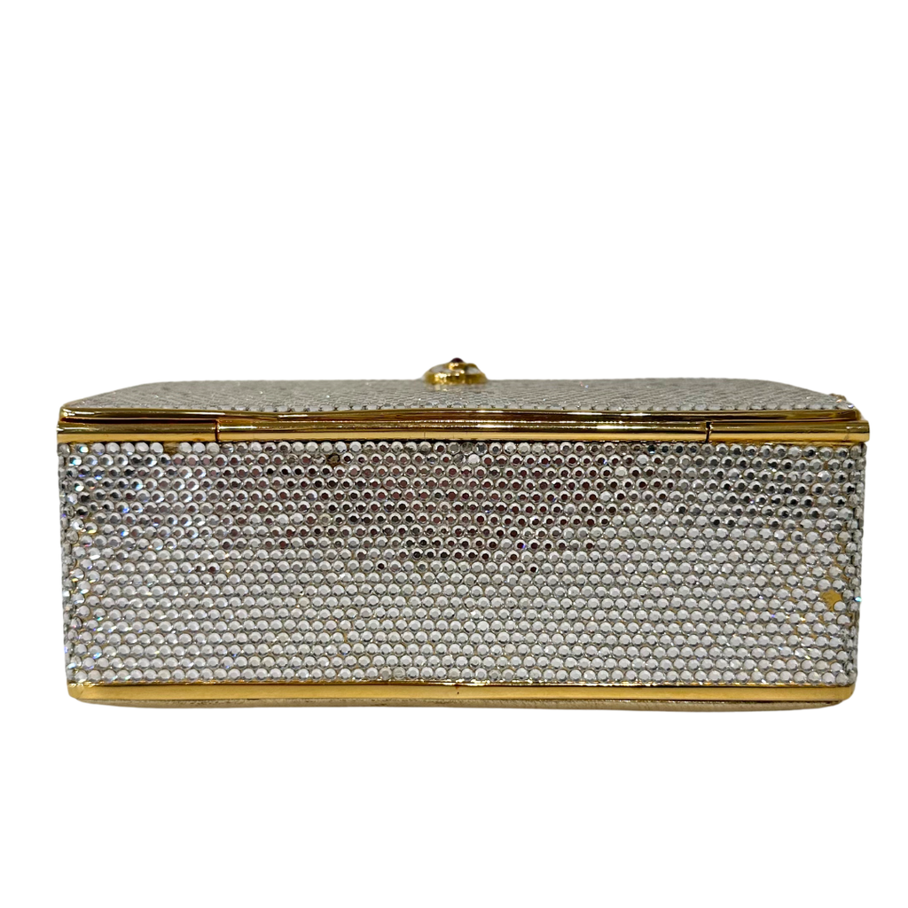 Judith Leiber Vintage Box Swarovski Miniaudiere