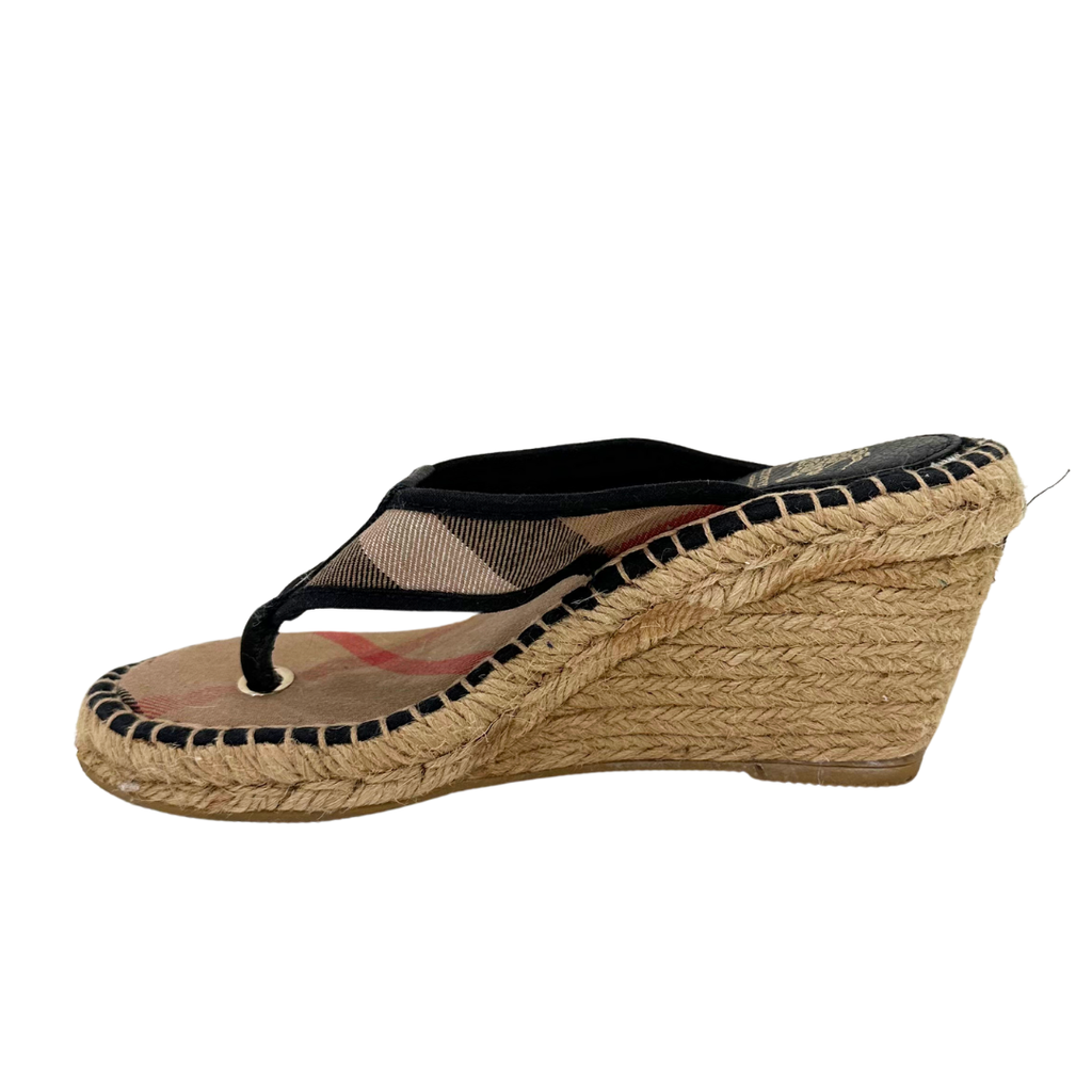 Burberry Wedge Thong