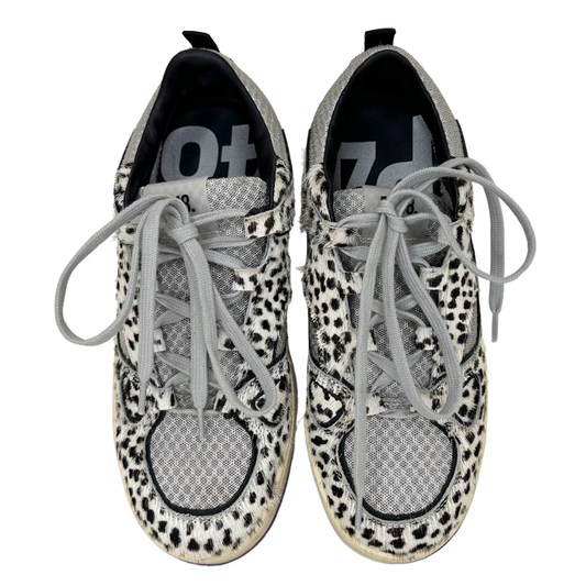 P448 Leopard Print/Nylon Trainers, 39