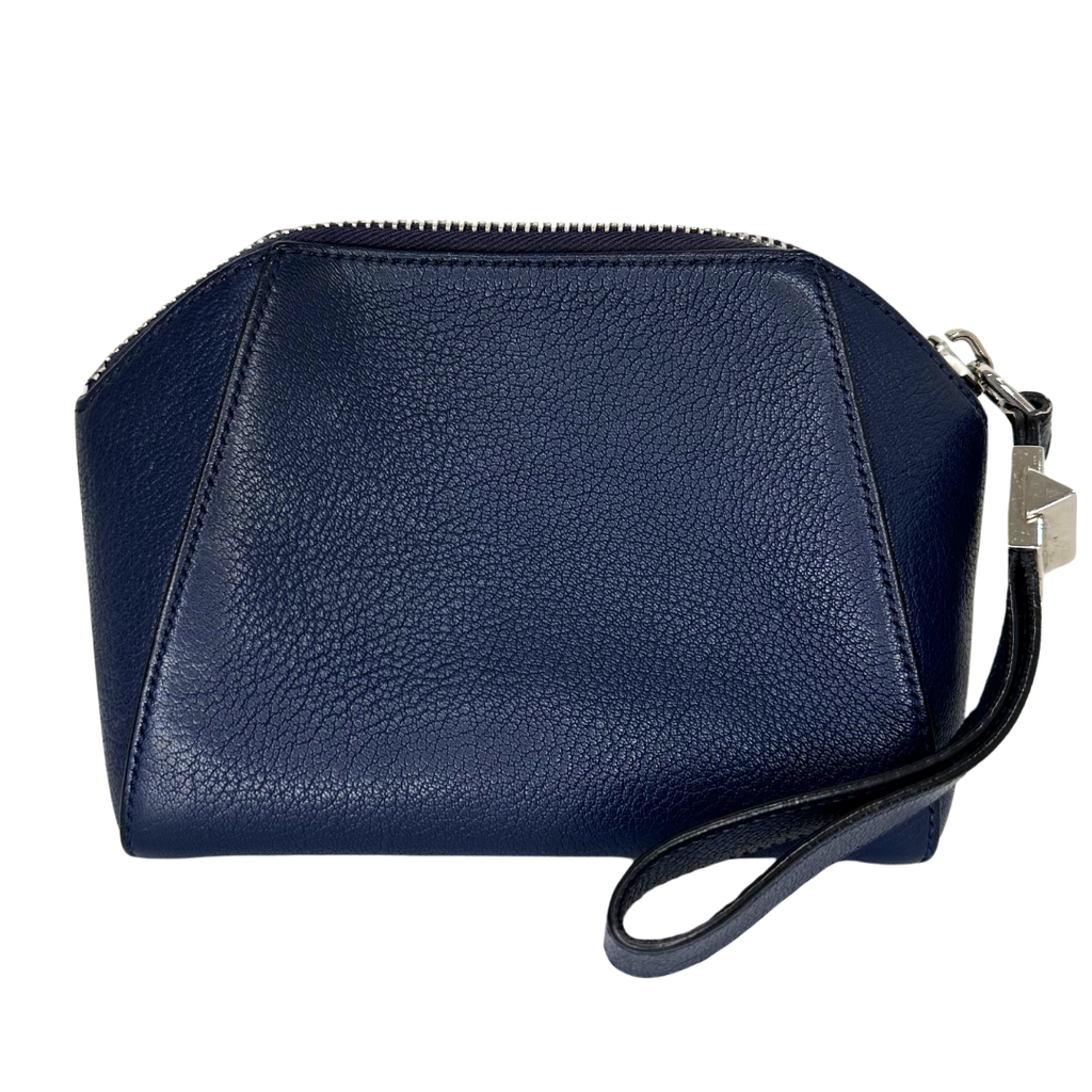 Navy Nano Antigona Handbag