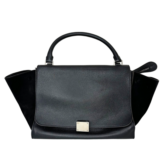 Celine Black Medium Trapeze Handbag