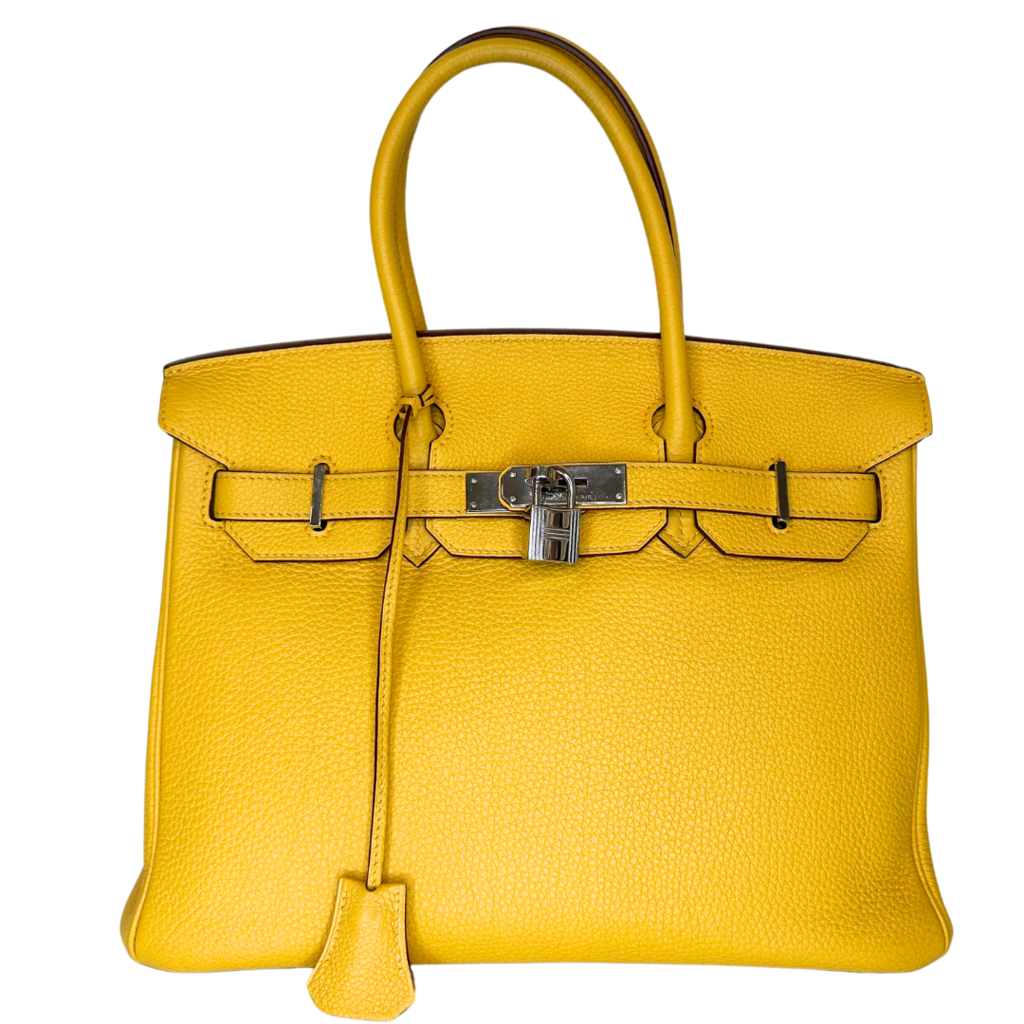 Hermes Birkin Yellow 30 Palladium