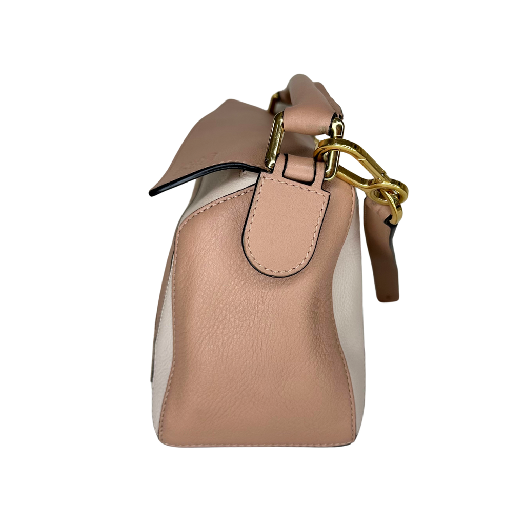 Loewe Small Nude Tricolor Puzzle Bag