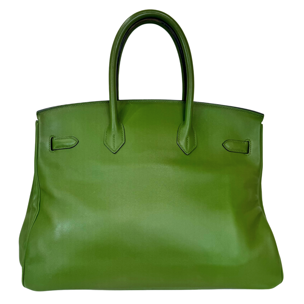 Hermes 2009 Birkin 35 Swift Green