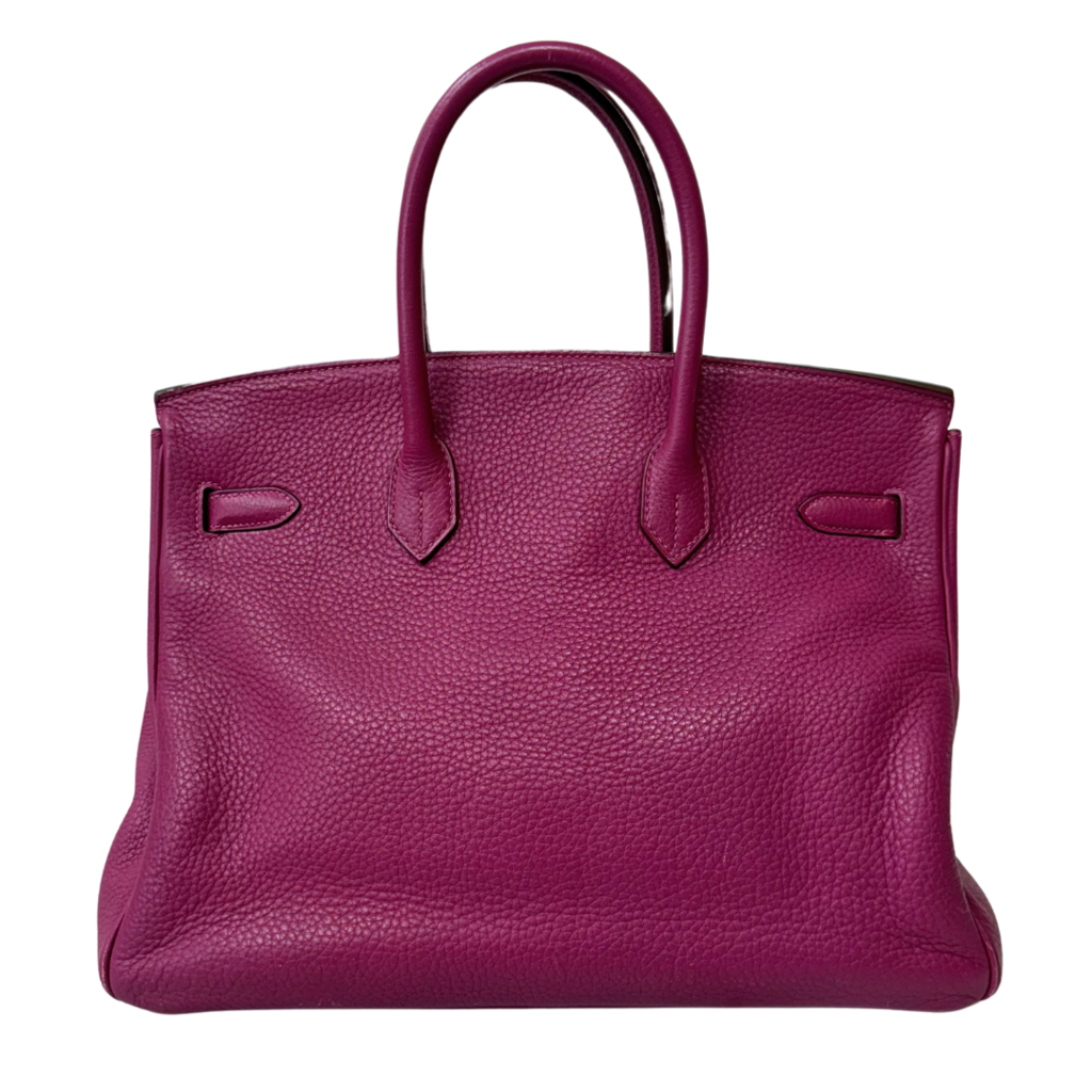 Hermes Togo Plum Birkin