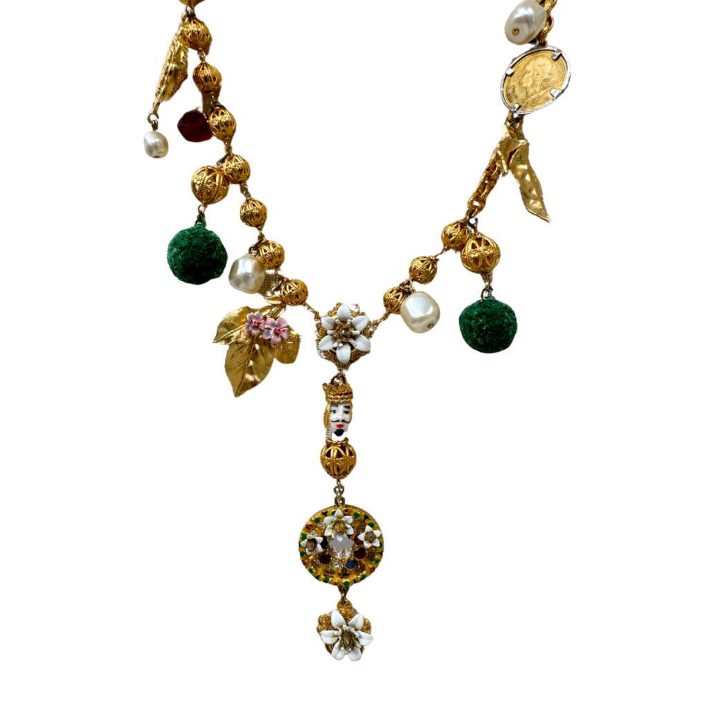 Dolce & Gabban Sicily Charm Necklace