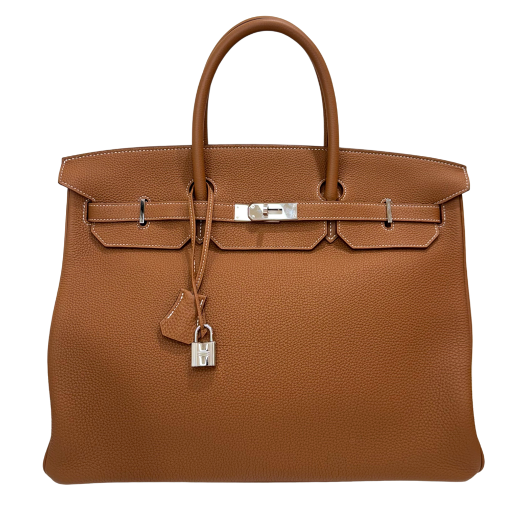 Hermes Gold Togo 40 CM Birkin Palladium HW (2018)