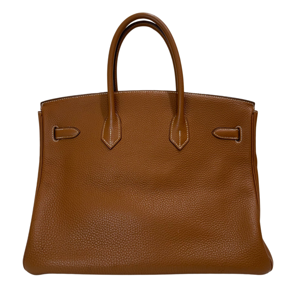 Hermes Gold Clemence Birkin 35CM Palladium HW 2011