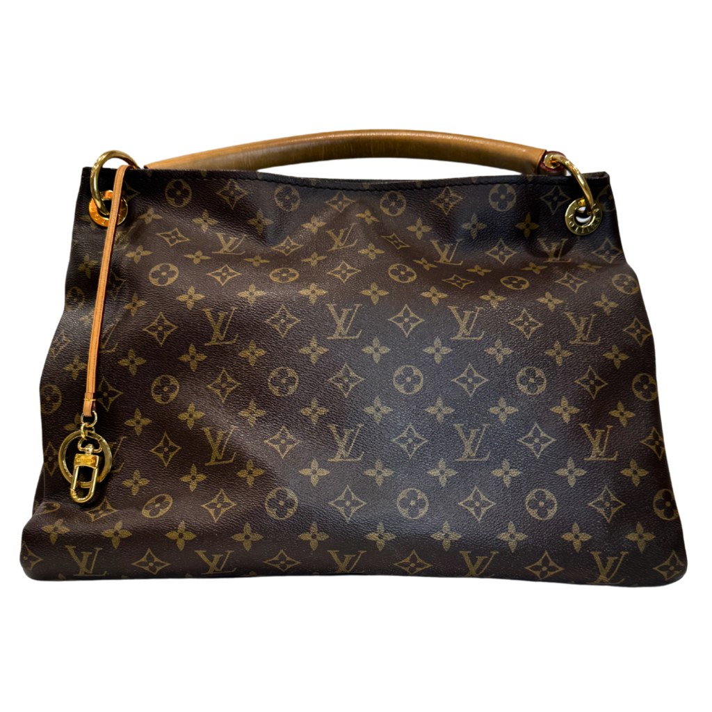 Louis Vuitton Artsy Brown Coated Canvas Gold HW 2009