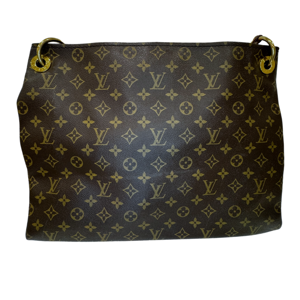 Louis Vuitton Artsy Brown Coated Canvas Gold HW 2009