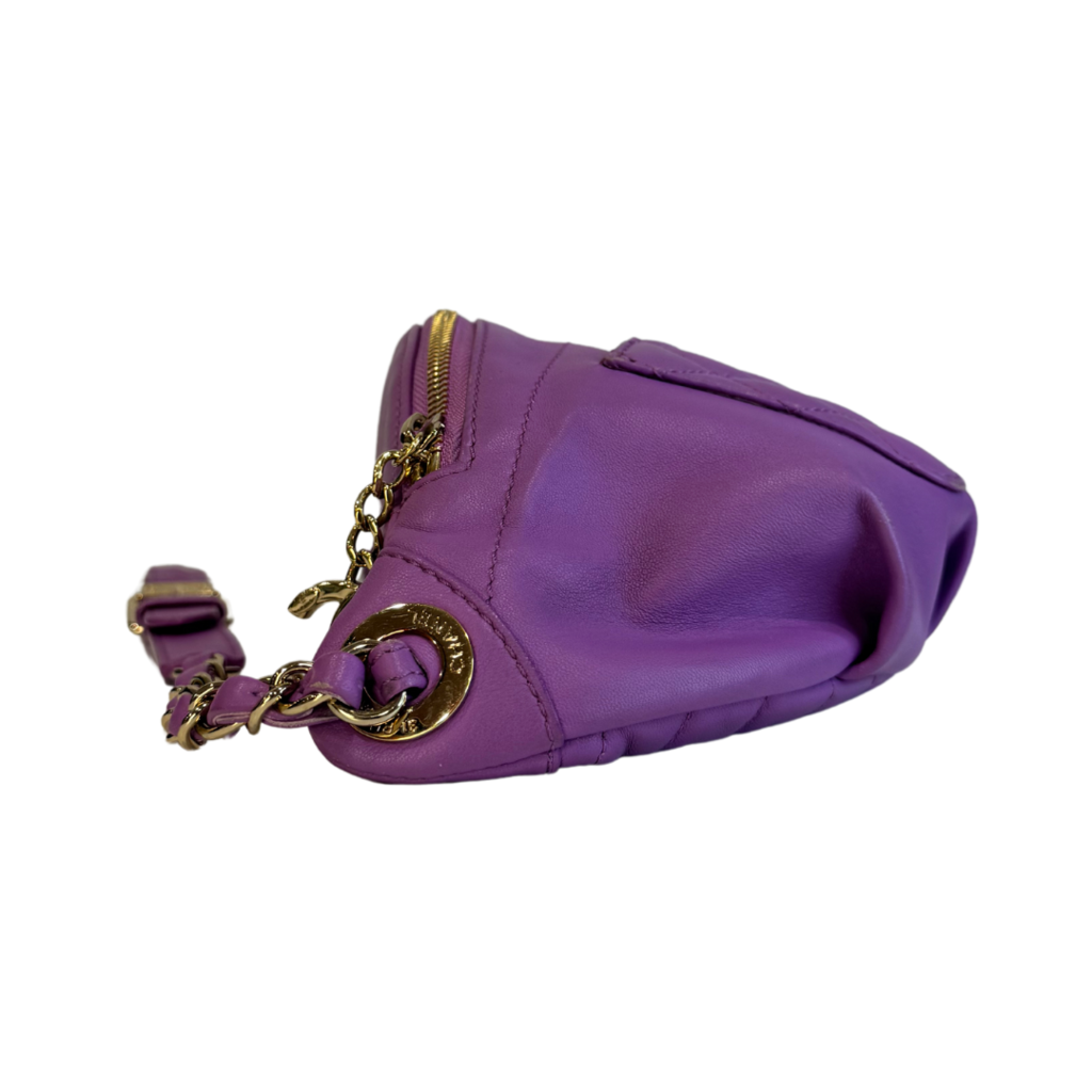 Chanel 2019 Purple Lambskin Belt Bag