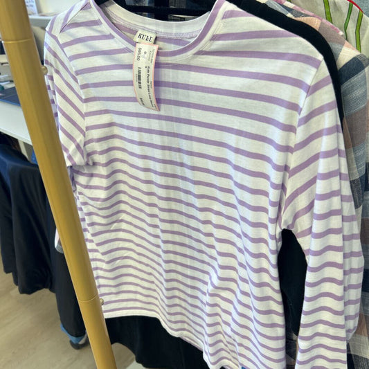 Purple Stripe Long Sleeve